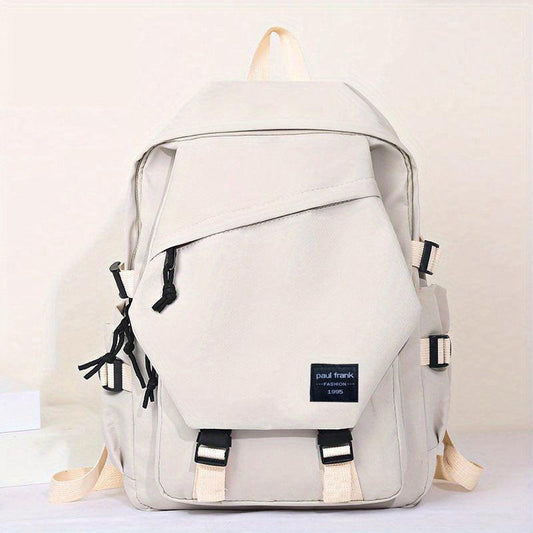 Stylish Large Capacity Backpack Waterproof Nylon Women's School Bag
