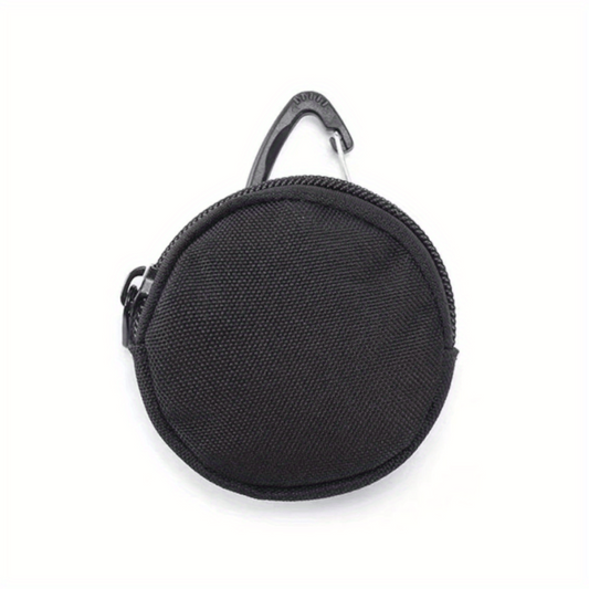 Outdoor Tactical Key Bag With Triangular Buckle Round Coin Purse