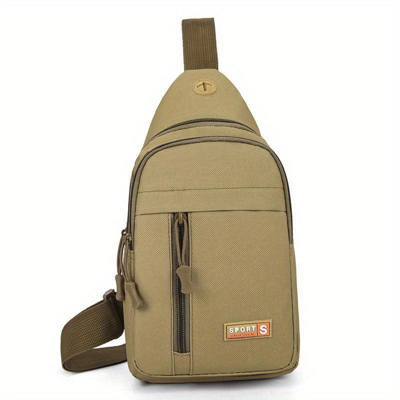 Men's Camo Chest Bag Outdoor Sports Crossbody Bag