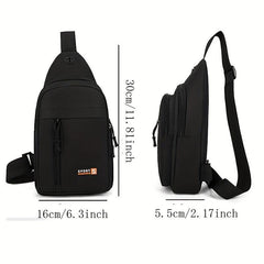 Men's Camo Chest Bag Outdoor Sports Crossbody Bag