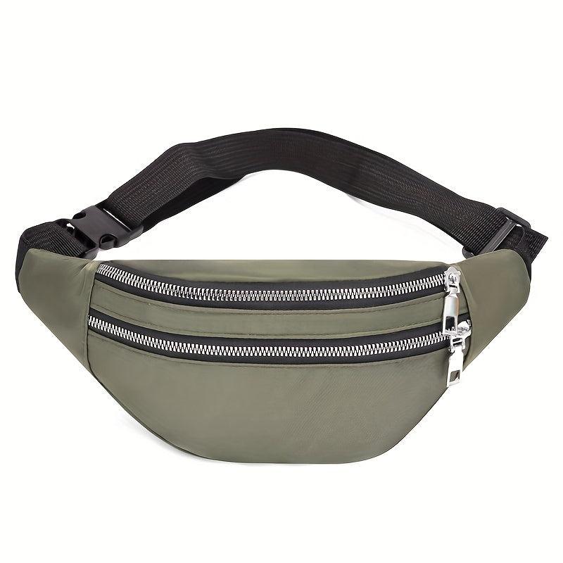 Oxford Casual Sports Waist Bag Mobile Phone Chest Satchel