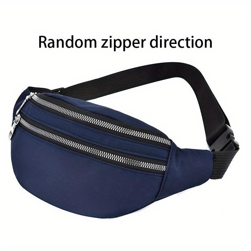 Oxford Casual Sports Waist Bag Mobile Phone Chest Satchel
