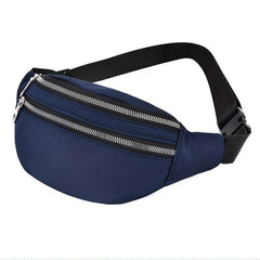 Oxford Casual Sports Waist Bag Mobile Phone Chest Satchel