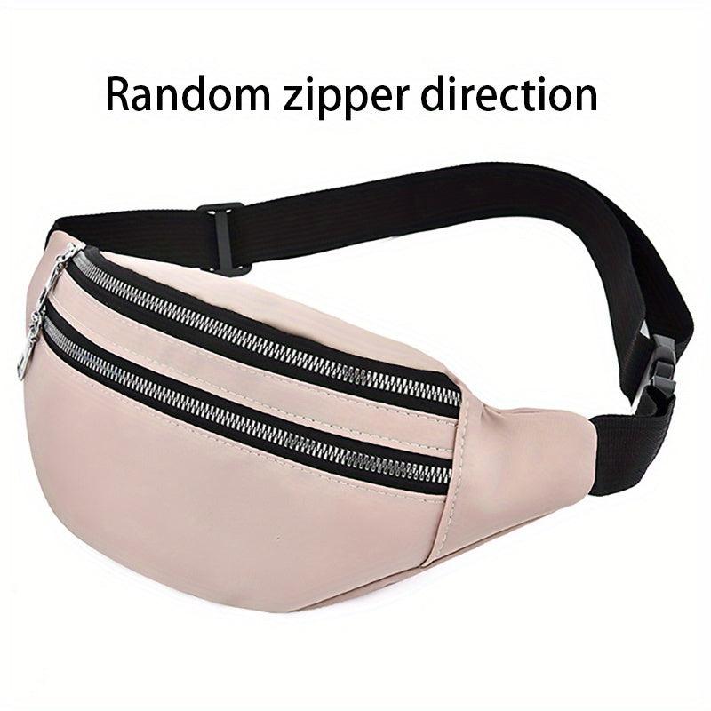 Oxford Casual Sports Waist Bag Mobile Phone Chest Satchel