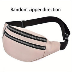 Oxford Casual Sports Waist Bag Mobile Phone Chest Satchel