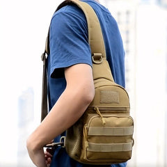 Casual Cycling Crossbody Canvas Shoulder Bag Travel Sports Mountaineering Bag