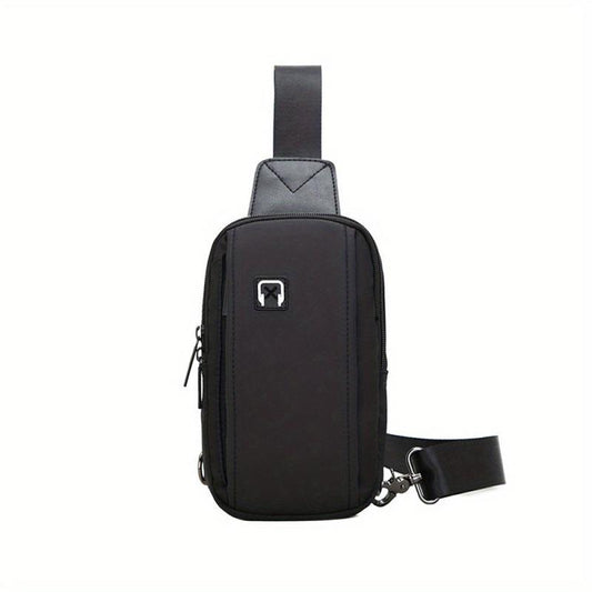 Men's Mini Chest Bag With Earphone Hole for Outdoor Sports