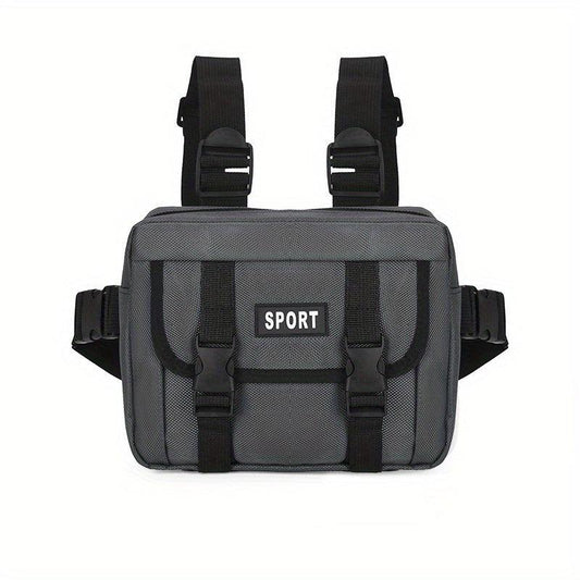 Men's Casual Chest Bag Outdoor Sports Cycling Chest Bag