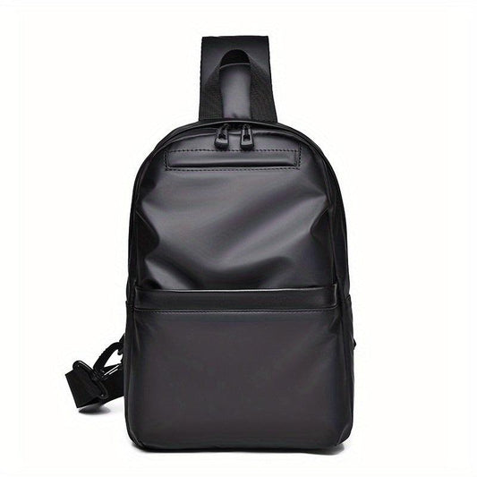 Men's Waterproof Crossbody Chest Bag Large Capacity Backpack