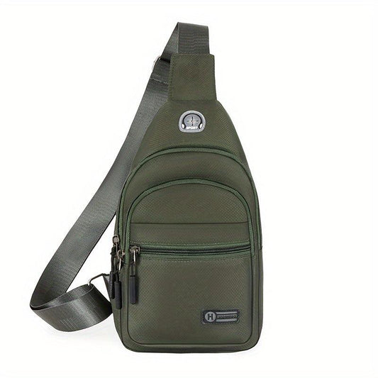 Large Capacity Oxford Chest Bag Men's Shoulder Messenger Bag
