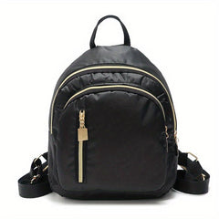 Solid Nylon Backpack Lightweight Waterproof Travel Bag