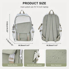 Large Capacity Waterproof School Backpack