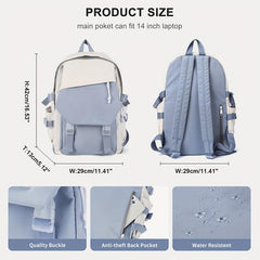 Large Capacity Waterproof School Backpack