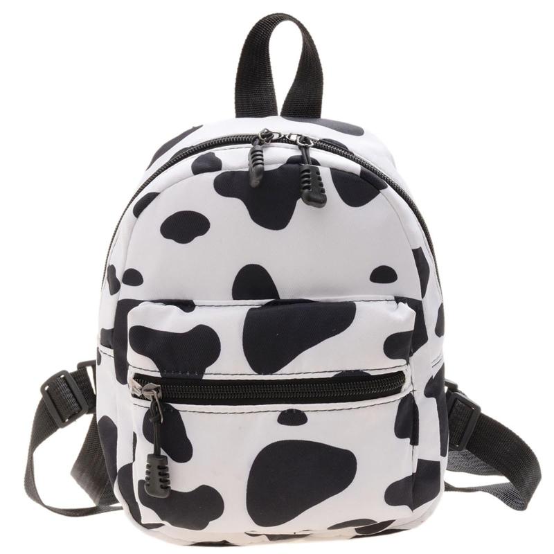 Casual Animal Pattern Nylon Ladies Mini Backpack Student School Bag