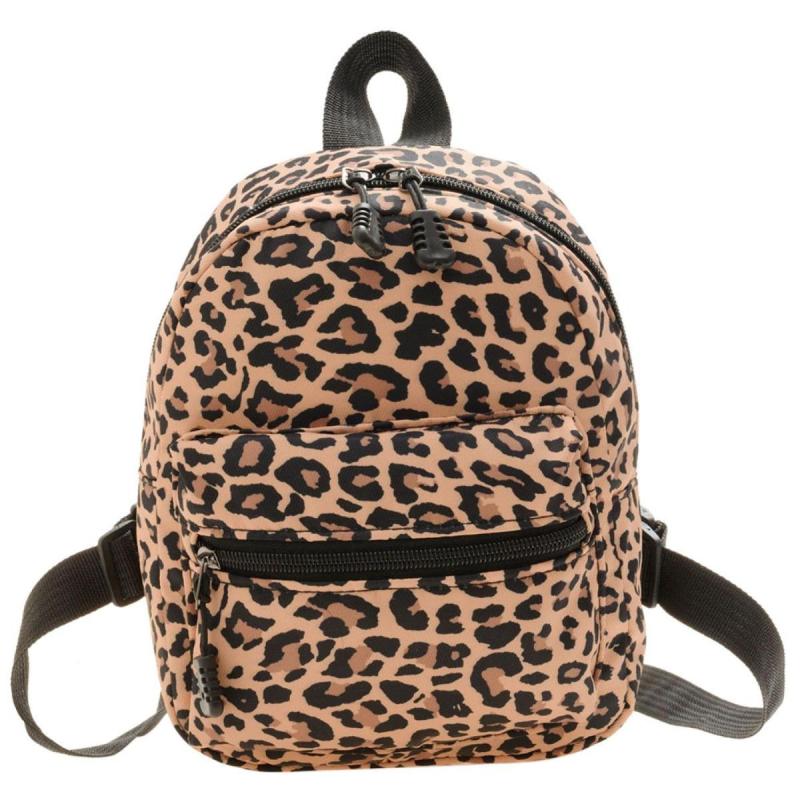Casual Animal Pattern Nylon Ladies Mini Backpack Student School Bag