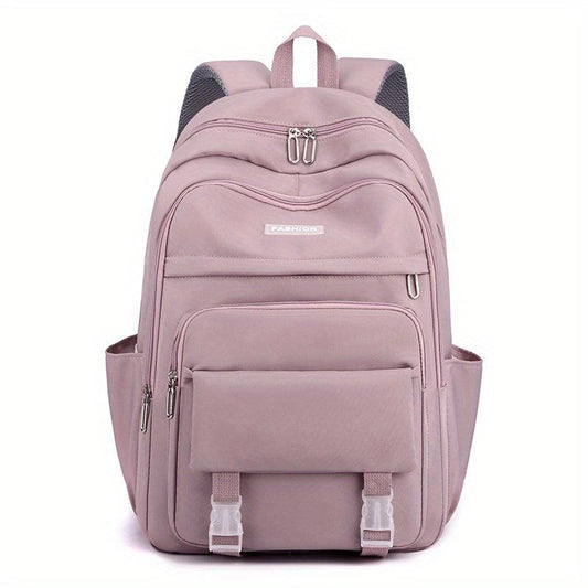 Large Capacity Preppy Backpack Waterproof School Daypack