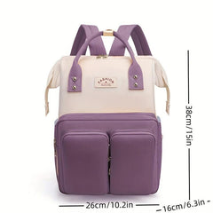Diaper Bag Top Handle Backpack for Baby