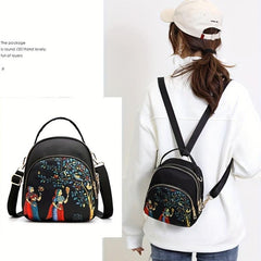 Mini Backpack Top Handle Shoulder Bag