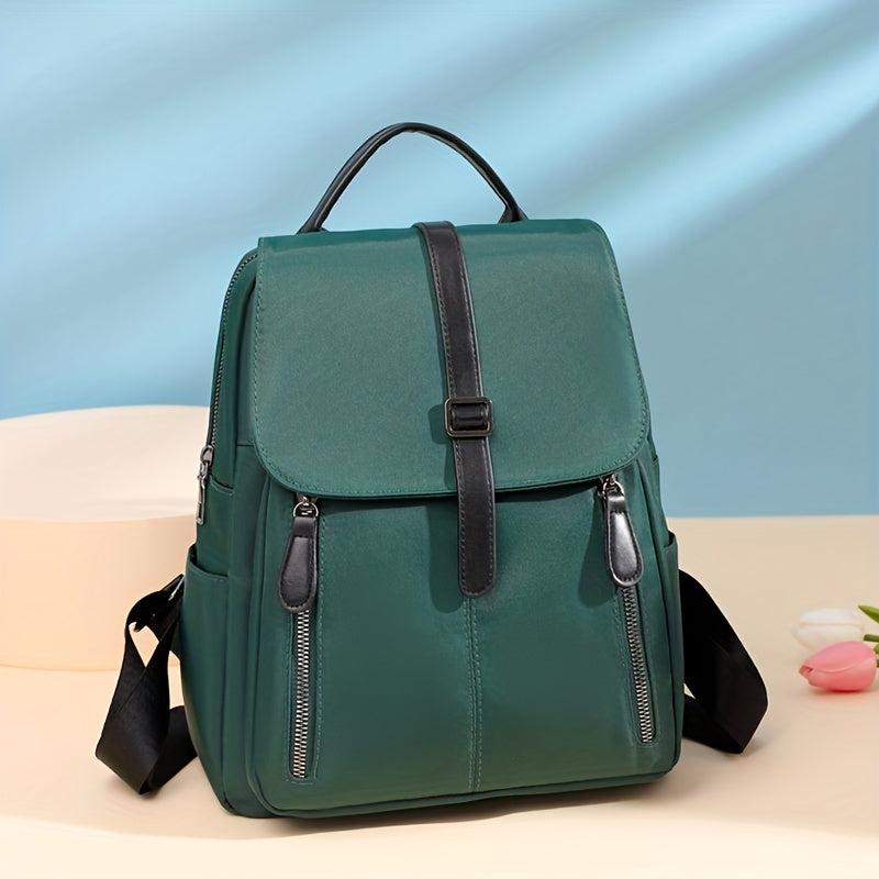 Large Capacity Nylon School Travel Backpack Lightweight Durable