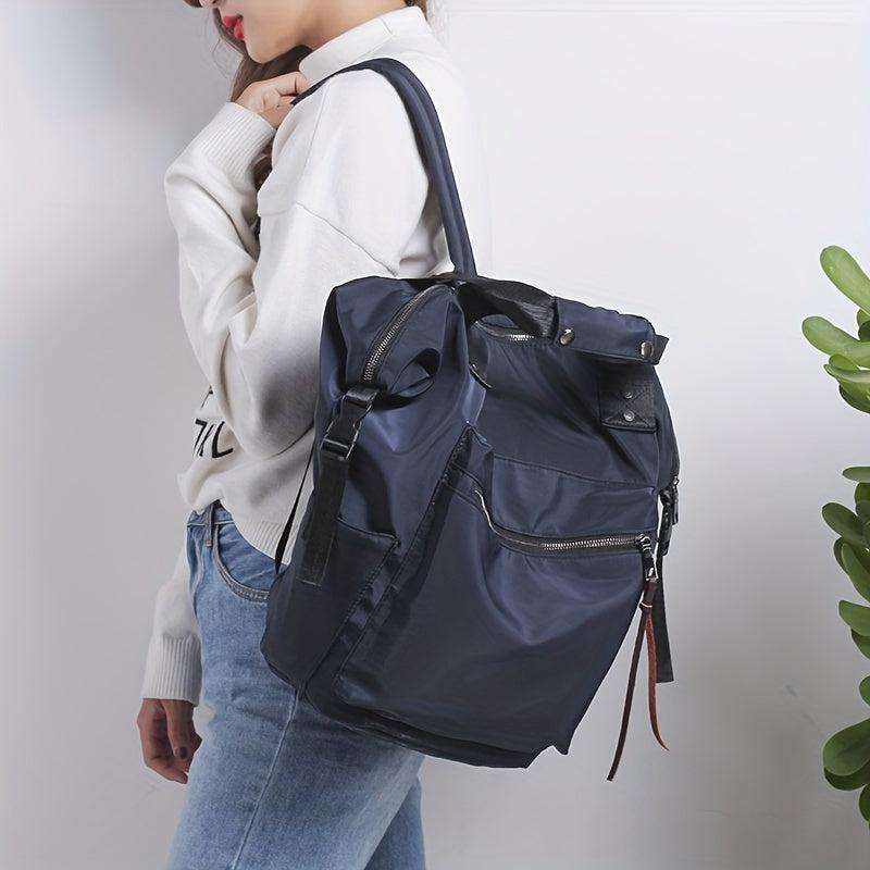 Functional Travel Backpack Waterproof Large Capacity Tote Bag