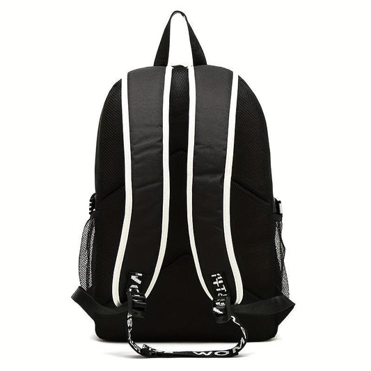 Cartoon Smile Face Backpack Lightweight Rucksack