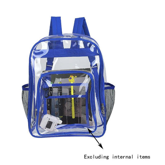 Transparent Backpack Large Capacity Waterproof School Daypack