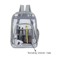 Transparent Backpack Large Capacity Waterproof School Daypack