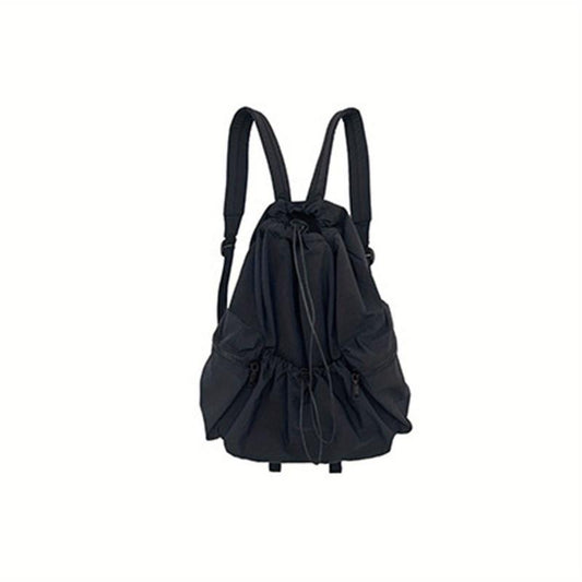 Nylon Drawstring Backpack Lightweight Travel Camping Hiking Daypack