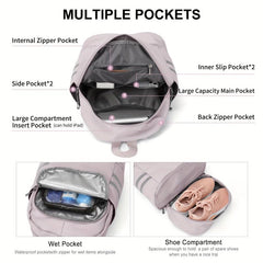 Anti Theft Large Capacity Backpack Lightweight Laptop Bag