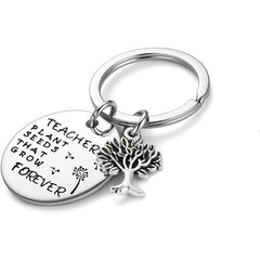 Teacher Appreciation Keychain Plant Seeds That Grow Forever