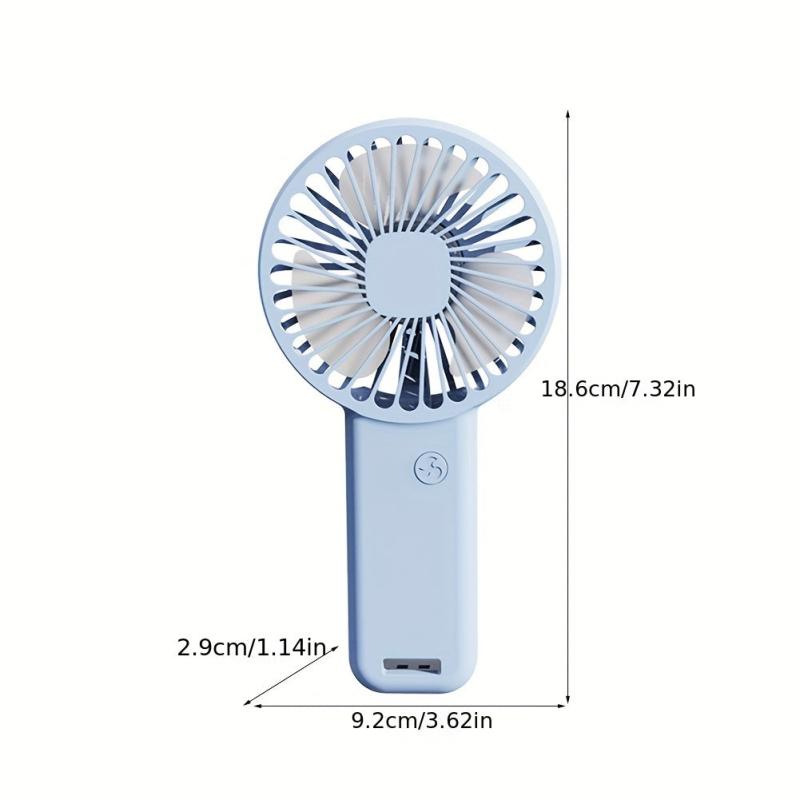Handheld Fan USB Recharged Small Fan Portable Mini Desktop Silent Fan