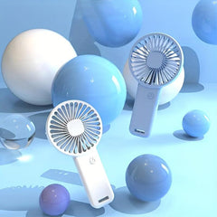 Handheld Fan USB Recharged Small Fan Portable Mini Desktop Silent Fan
