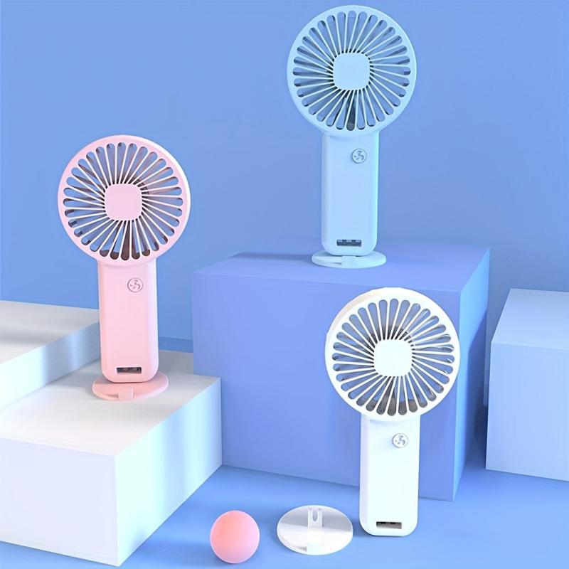 Handheld Fan USB Recharged Small Fan Portable Mini Desktop Silent Fan