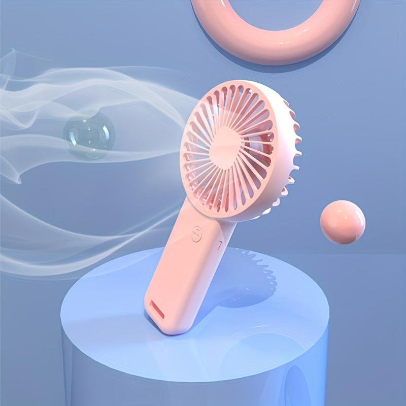 Handheld Fan USB Recharged Small Fan Portable Mini Desktop Silent Fan
