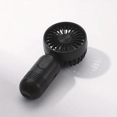 Mini USB Rechargeable Fan Portable Pocket Fan 3 Speeds