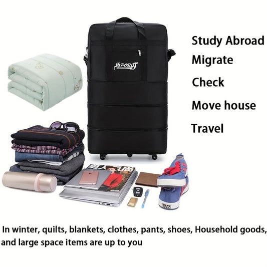 Large Capacity Foldable Travel Bag Lightweight Waterproof Duffel