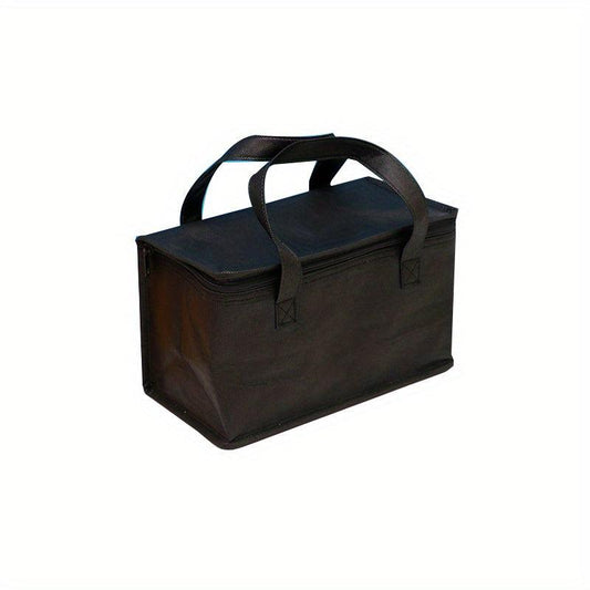 Portable Insulation Lunch Bag Foldable Cooler Picnic Bag
