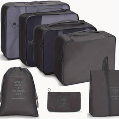 7pcs Travel Luggage Organizer Storage Bag Set