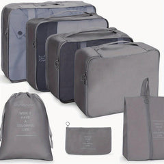 7pcs Travel Luggage Organizer Storage Bag Set