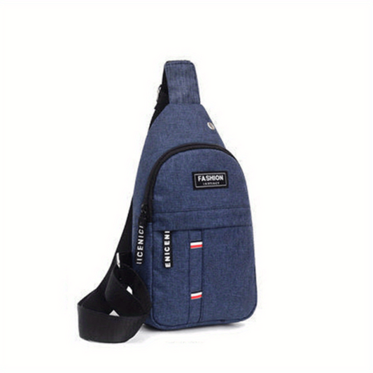Casual Nylon Sling Bag Outdoor Travel Crossbody Bag Waterproof Chest Bag