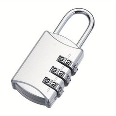 1pc Combination Lock Portable Password Padlock for Luggage Travel Bag