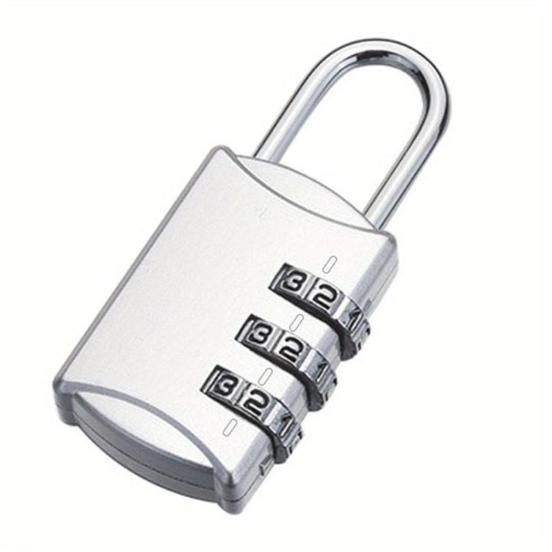 1pc Combination Lock Portable Password Padlock for Luggage Travel Bag