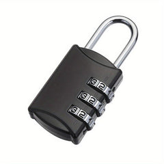1pc Combination Lock Portable Password Padlock for Luggage Travel Bag