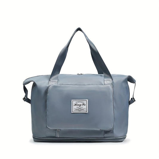 Foldable Travel Bag Large Capacity Expandable Storage for Yoga Swimming
