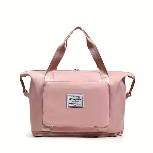 Foldable Travel Bag Large Capacity Expandable Storage for Yoga Swimming