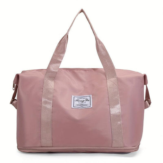 Bottom Expansion Travel Luggage Bag Large Capacity Sports Duffle Bag
