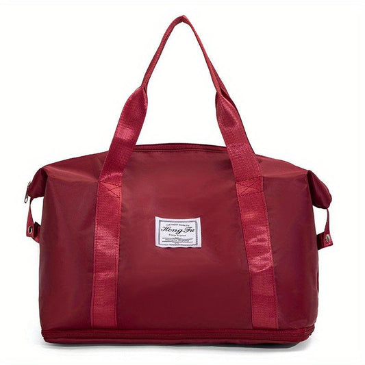 Large Capacity Folding Travel Bag Duffle Bag Toiletry Bag Tote Bag
