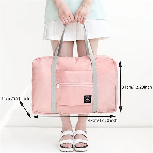 Large Capacity Foldable Travel Storage Duffel Bag 5.5 x12.2 x18.5