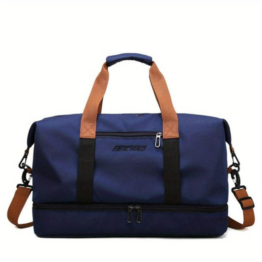 Large Duffle Bag Sports Fitness Gym Carry On Overnight Travel Bag