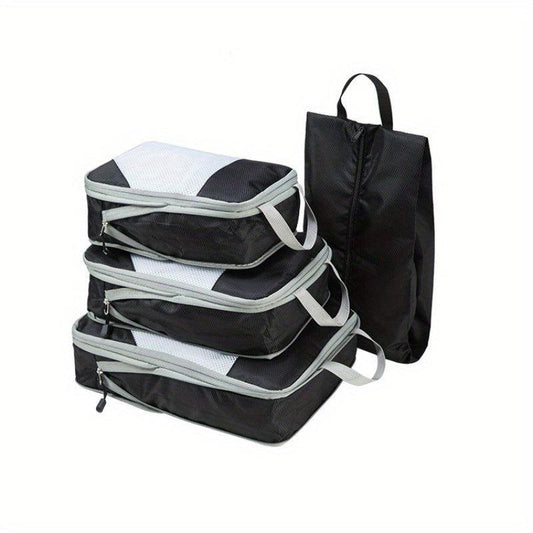 1 Pc Travel Compression Zipper Bag Clothes Organizer Luggage Bag
